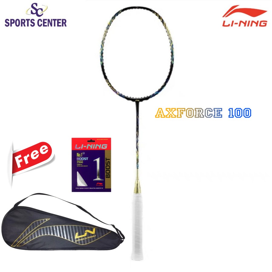 New Raket Badminton Lining AX Force 100 / Axforce 100 | Sports Center