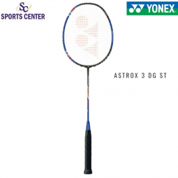 New Raket Badminton Yonex Astrox 3 DG ST Black Blue | Sports Center