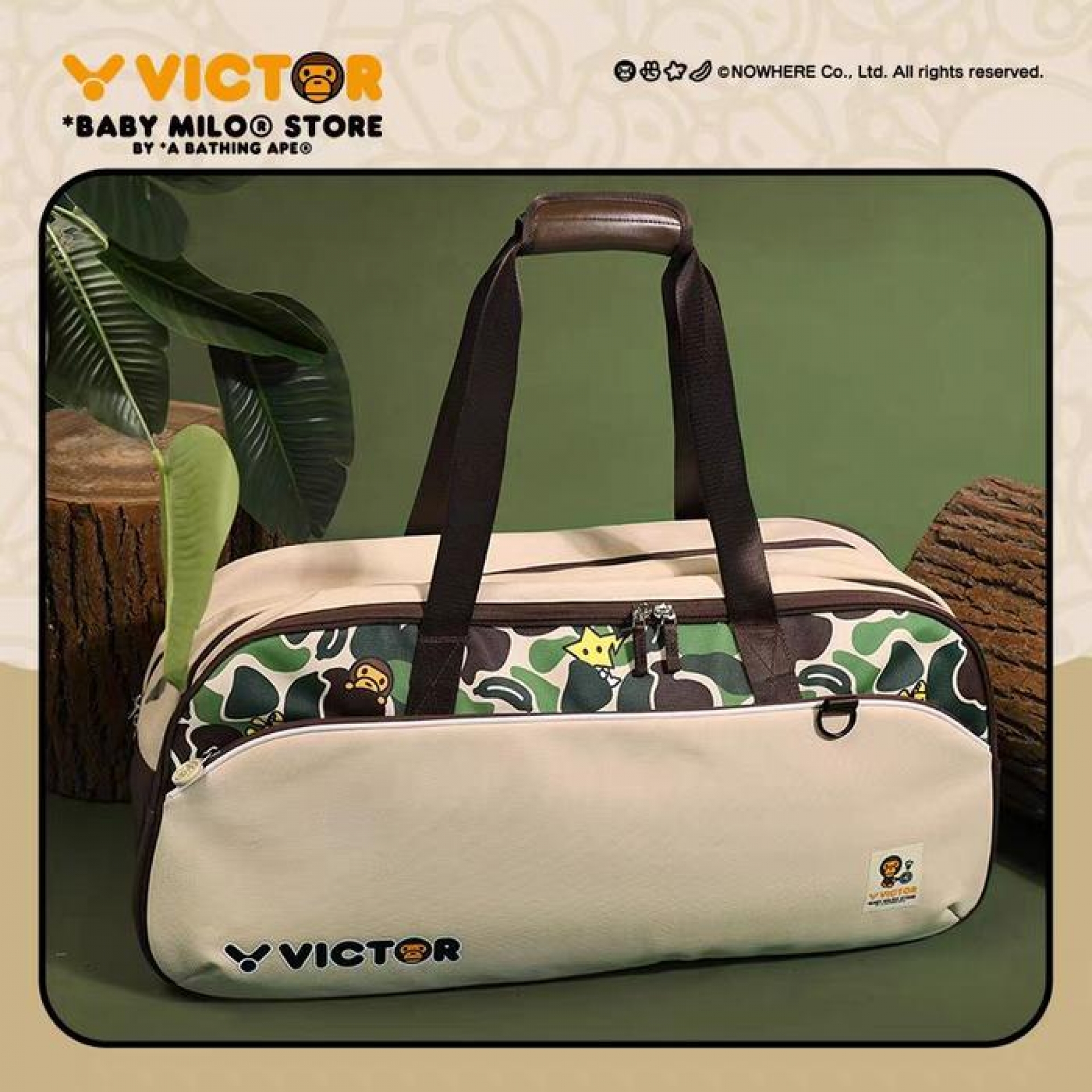 New Limited Edition Tas Badminton / Rectangular Racket Bag Victor