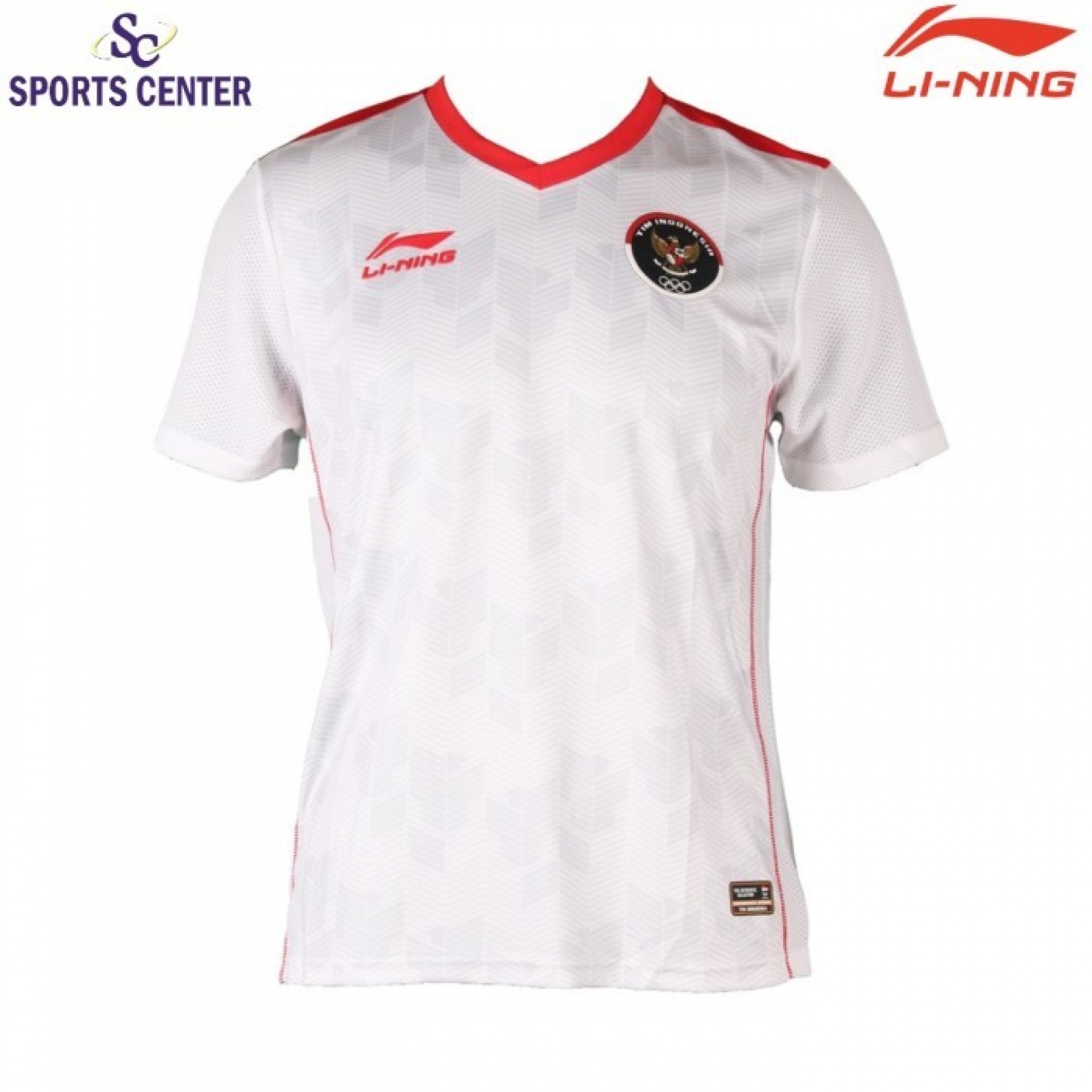 New Kaos / Jersey Badminton Lining Player Sea Games ATSSC19 White