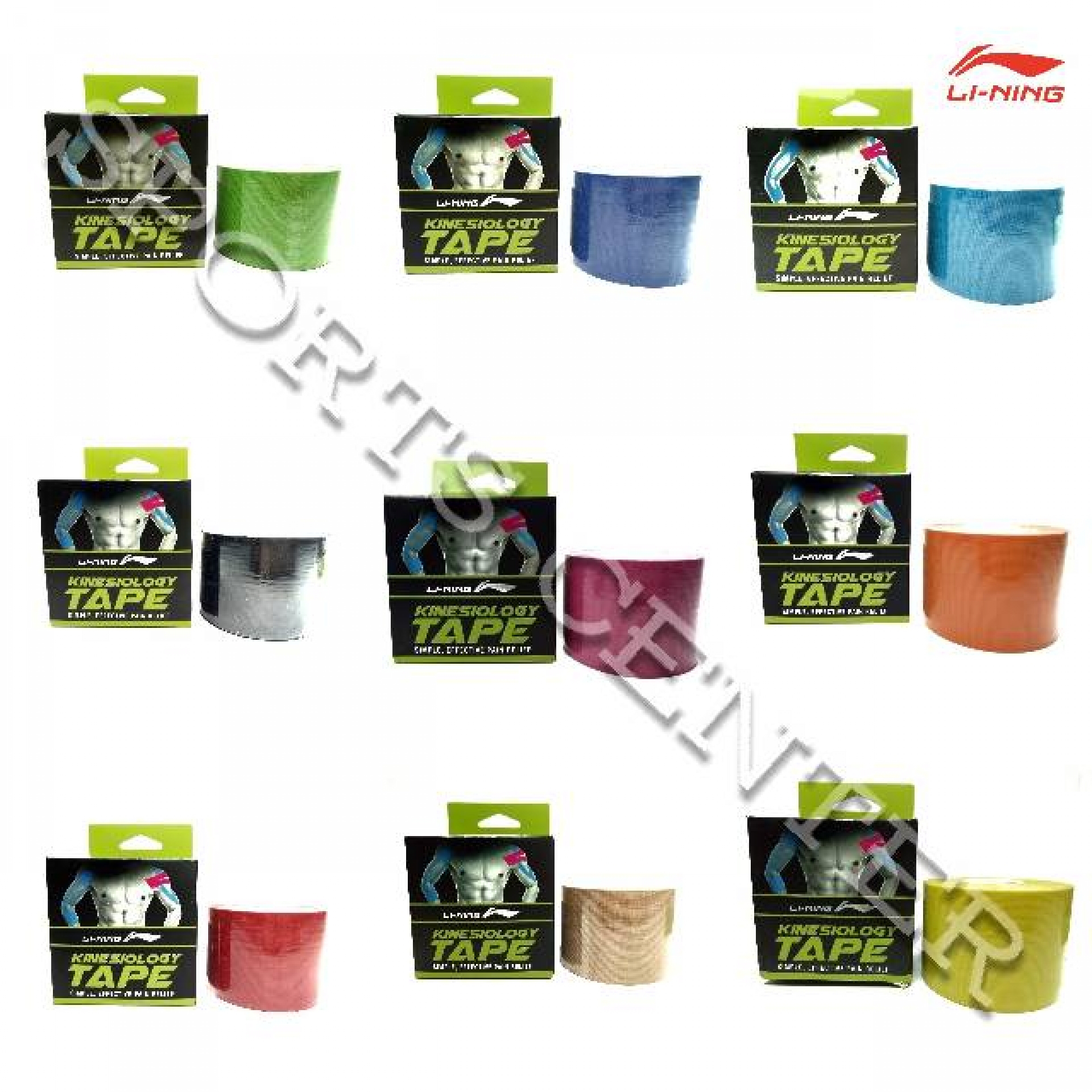 NEW Kinesiology / Tape Lining LN KT100 / LN KT100 Sports Center