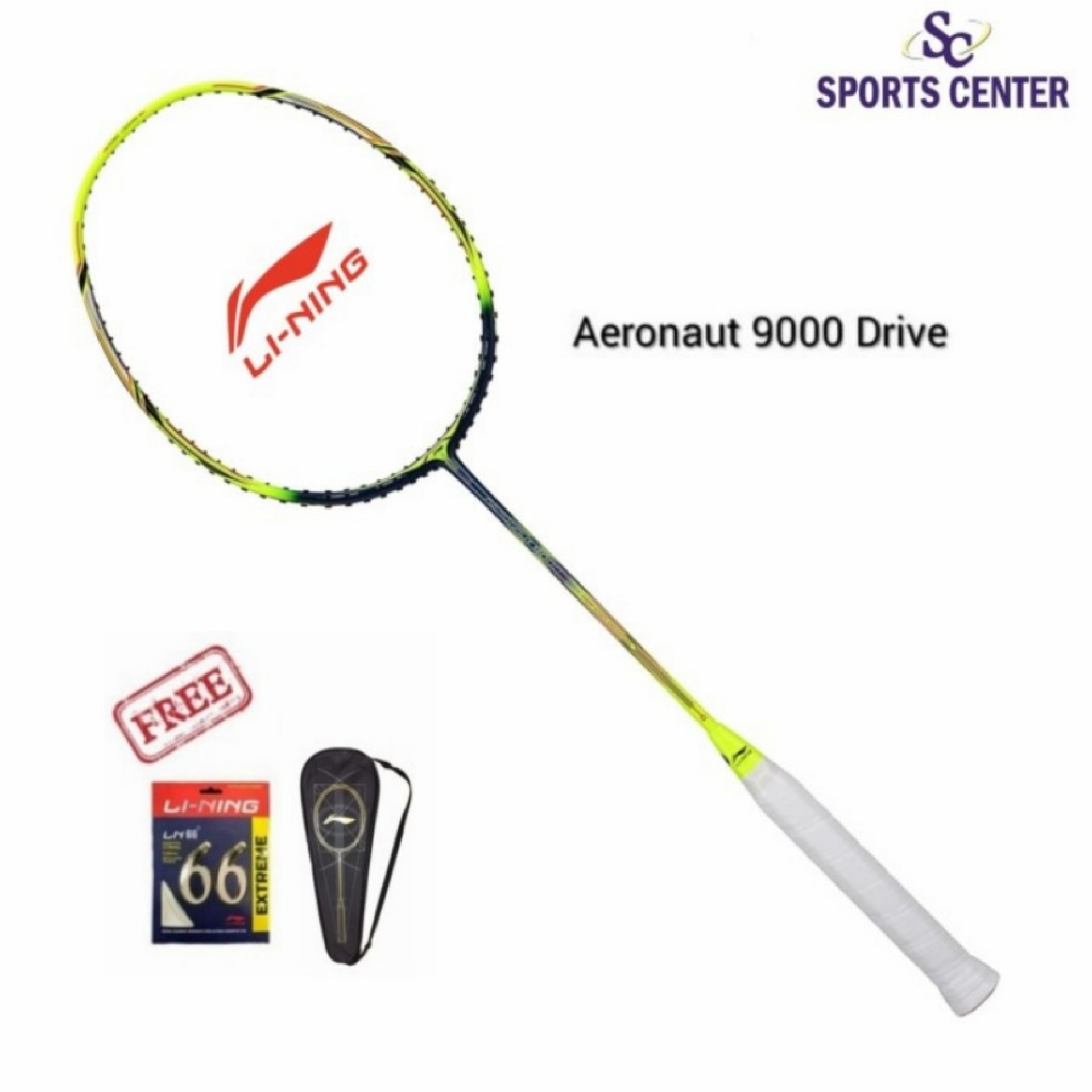 パピ　Li-Ning aeronaut9000D 4ug6 Li Ning Aeronaut 9000D badminton racket review - Speedy