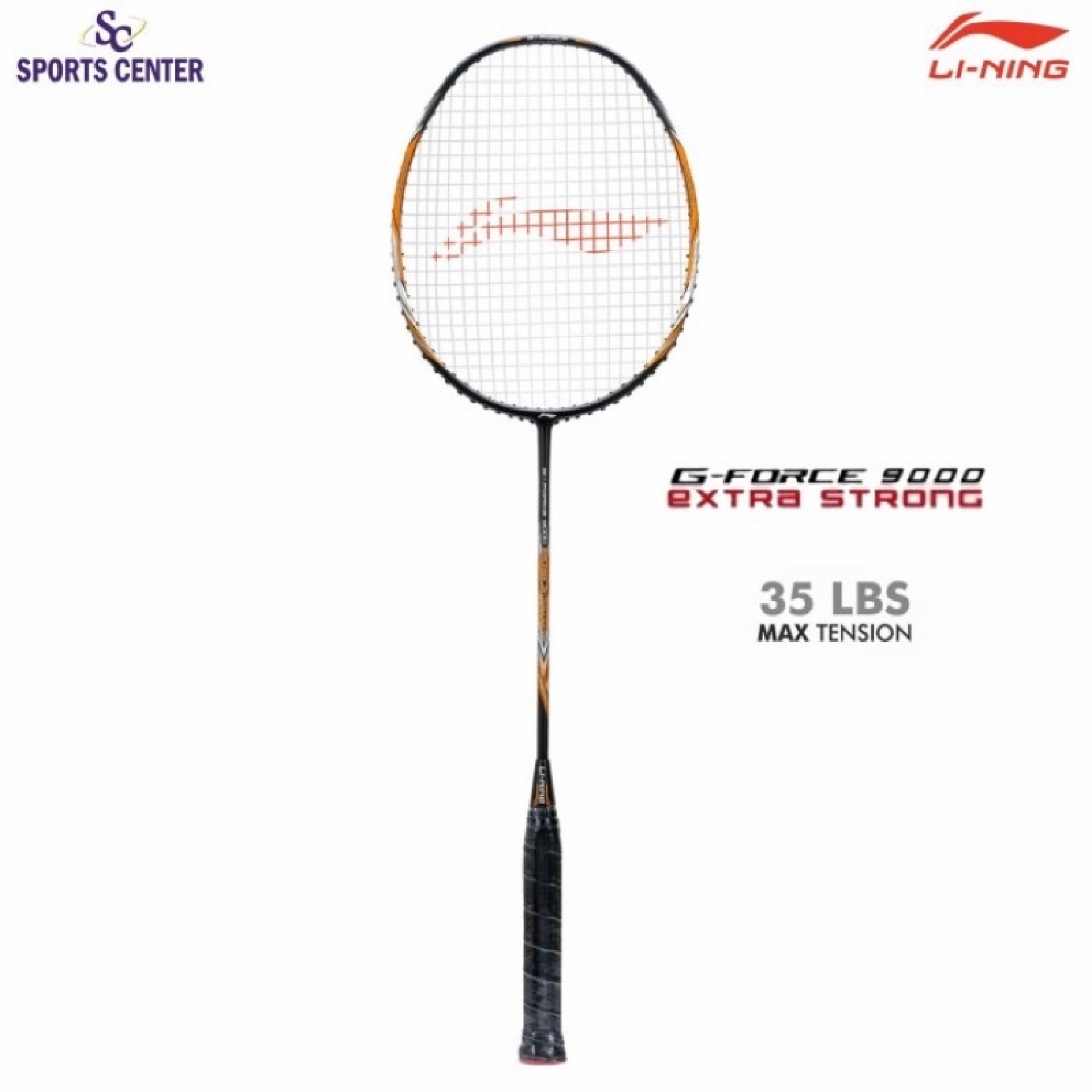 Clear Sale Raket Badminton Lining GForce / Gforce / G Force 9000 Extra